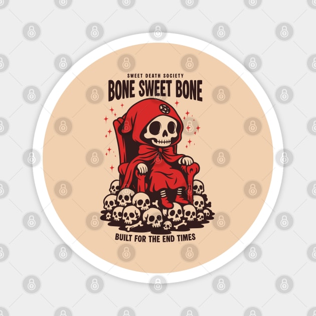 BONE SWEET BONE Magnet by artslaves